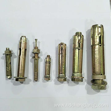 Zinc Plated Fix bolts Wedge Anchor Expansion bolts